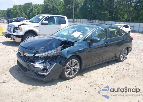 2018 Honda Clarity Plug-In Hybrid Touring z USA, uszkodzony, nr VIN JHMZC5F39JC014846